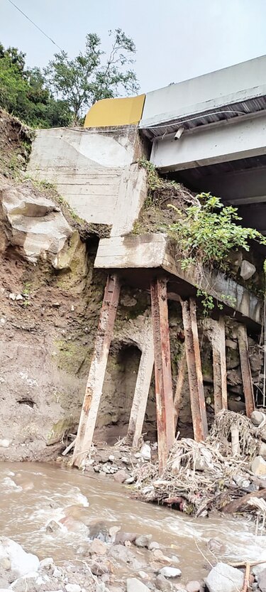 Productores de Tierras Altas advierten riesgo en 6 puentes
