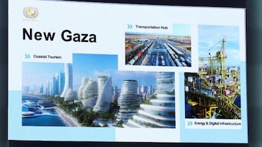 Cómo es el polémico plan para construir una ‘Nueva Gaza’ con rascacielos que presentó Estados Unidos en el Foro de Davos