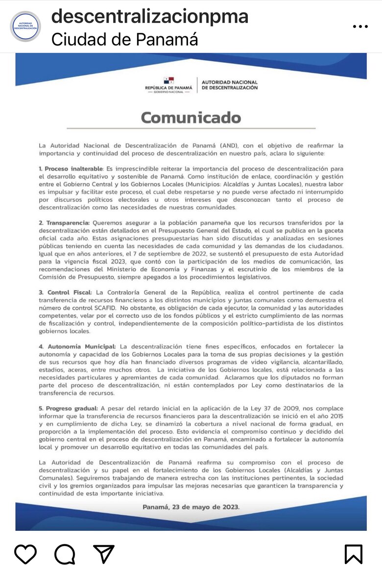 Autoridad de descentralización justifica el desvío de millones a feudos del PRD y exime a los diputados