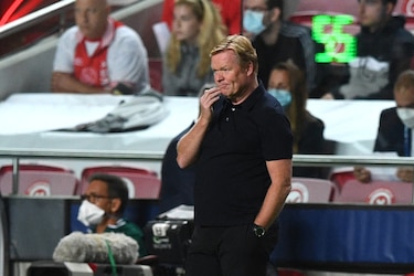 El Benfica aviva fantasmas en el Barcelona y deja a Ronald Koeman en la cuerda floja