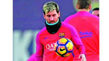 Barcelona espera ganar hoy a Osasuna