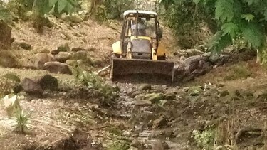 Fuertes lluvias en Chiriquí provocan desbordamientos de riachuelos y cunetas