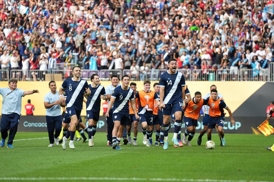 Guatemala hace historia: elimina a Canadá y regresa a una semifinal de Copa Oro tras 29 años