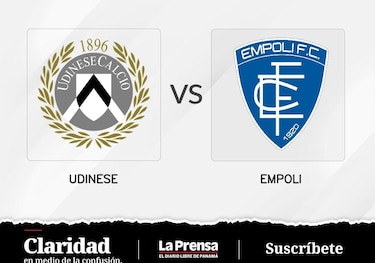 Empoli busca la oportunidad de romper el cero ante Udinese
