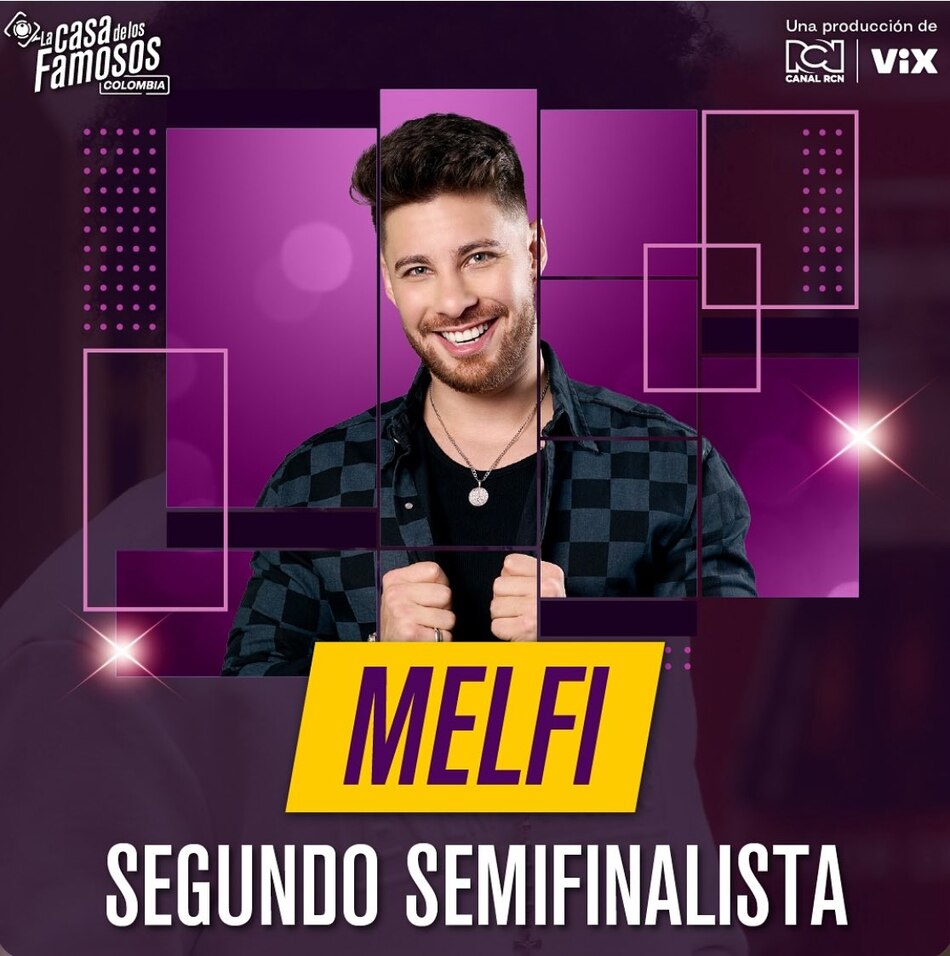 Miguel Melfi es el segundo semifinalista en ‘La Casa de los Famosos Colombia 2024′