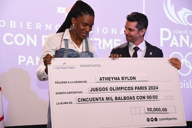 Atheyna Bylon y otros atletas olímpicos reciben incentivos por su desempeño en los Juegos Olímpicos de París 2024