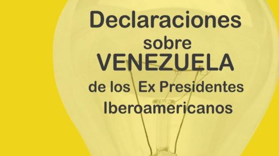 Ex Jefes de Estado y de Gobierno apoyan decisión de la OEA sobre Venezuela