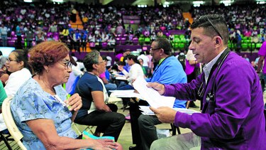 Masiva participación en censo de salud