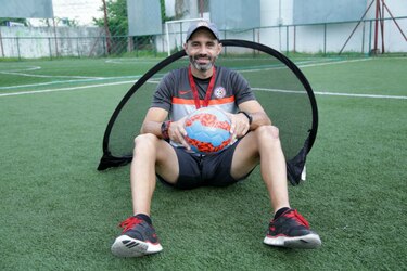 Jugadores panameños en la burbuja del fútbol venezolano