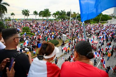 Protestas en rechazo al contrato minero siguen convocando a miles de personas
