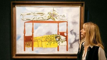 ‘El sueño (la cama)’, la pintura de Frida Kahlo que se convirtió en la obra de arte más cara de una mujer jamás subastada