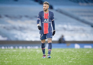Neymar es suspendido para la final de la Copa de Francia