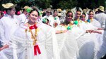 La pollera se tomó las calles del pueblo tableño