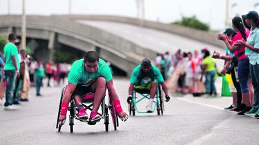 Una carrera de héroes y valientes