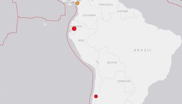Se registran sismos en el Pacífico de América