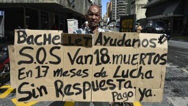 Michelle Bachelet llega a una Venezuela devastada por la crisis