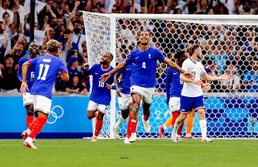 Francia empieza con goleada su participación en los Juegos Olímpicos