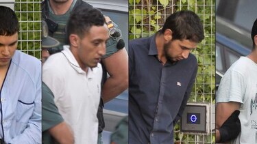 Los detenidos por los atentados en Cataluña comparecen ante la justicia