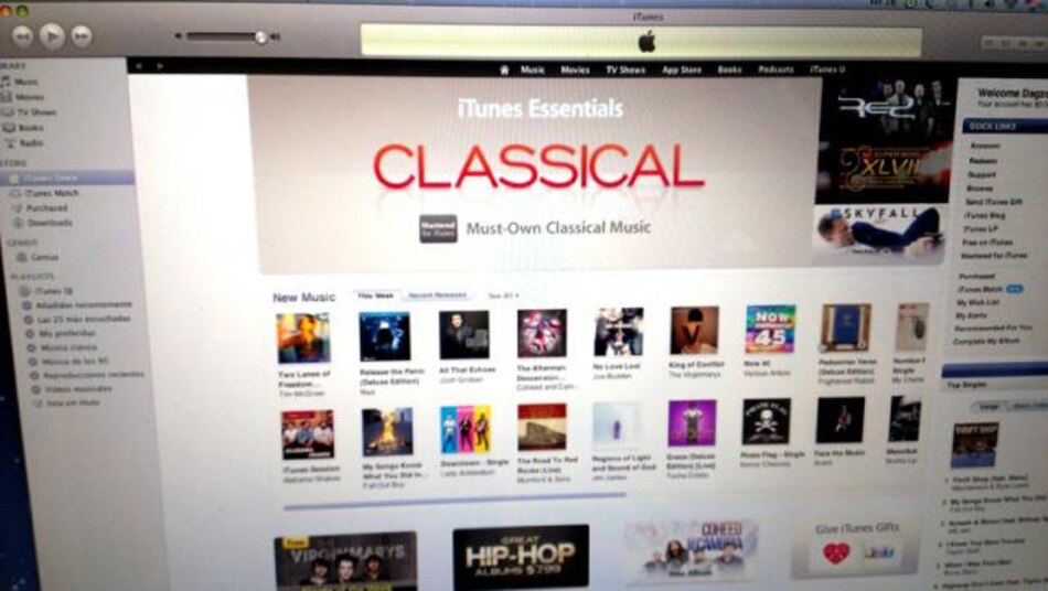 iTunes de Apple supera los 25,000 millones de canciones descargadas