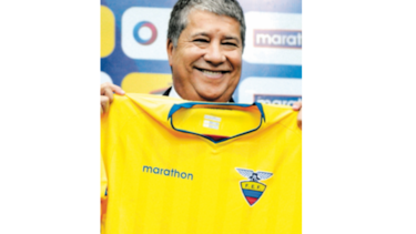Bolillo Gómez pidió unión a los ecuatorianos en su presentación
