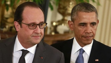 Obama dice a Hollande que sin cambio de Rusia no habrá cooperación contra el Estado Islámico