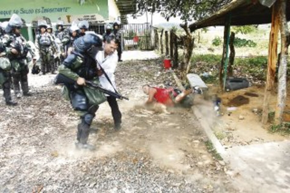 Brutales enfrentamientos en San Félix