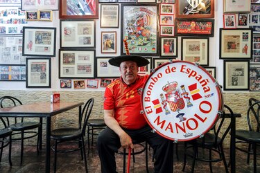 Fallece Manolo ‘El del bombo’, el hincha más popular de la selección española