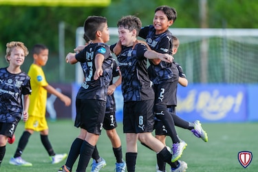 Goles y blanqueadas marcaron la primera fecha de la Copa Talento Kids