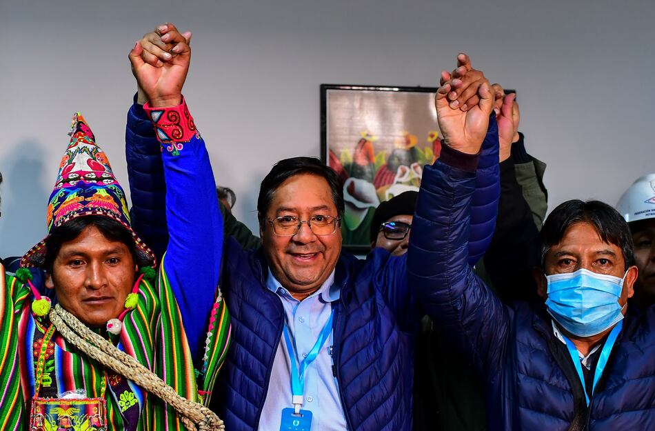 Candidato de Evo Morales se impone en la primera vuelta de las elecciones presidenciales de Bolivia