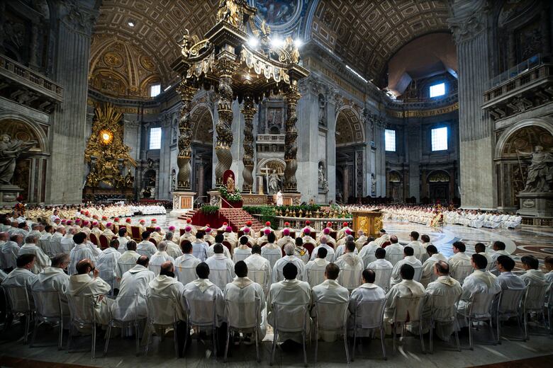 El papa no acude a la misa Crismal, pero se le espera en la cárcel romana de Regina Coeli