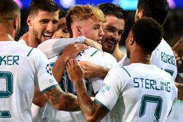 Manchester City reacciona en Champions con una goleada en Brujas