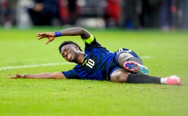 Vinícius vuelve a entrenar con Brasil