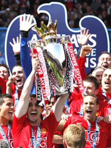 Manchester United gana el título de la liga Premier