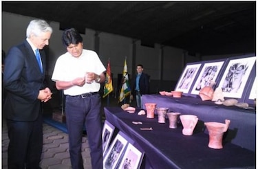 Bolivia recupera 22 piezas arqueológicas desde Alemania