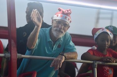 ‘Jamás pagaría una coima’, dijo el alcalde Fábrega para defender el desfile navideño 