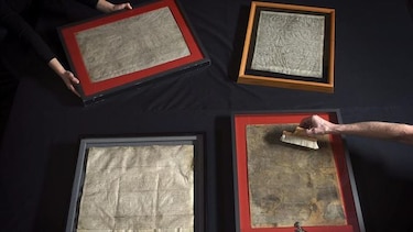 Conmemoran 800 años de la 'Carta Magna' en una exposición