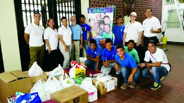 Donación al Hogar Ciudad del Niño en La Chorrera