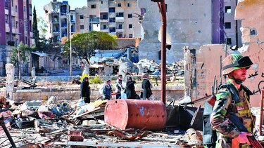 Occidente y rebeldes piden alto el fuego