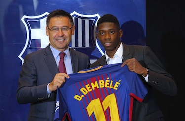 Dembélé seguirá en el Barcelona hasta 2024