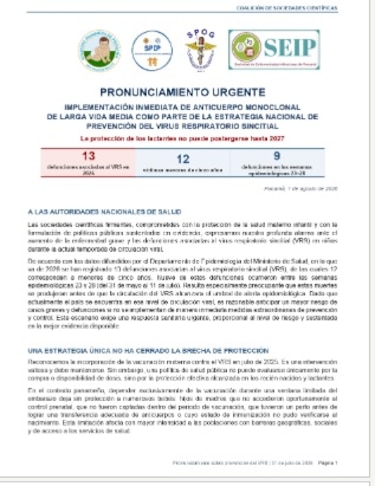 Urgencia: Advierten que casos graves e ingresos a Intensivos por virus respiratorio aumentarán si el Minsa no toma medidas inmediatas