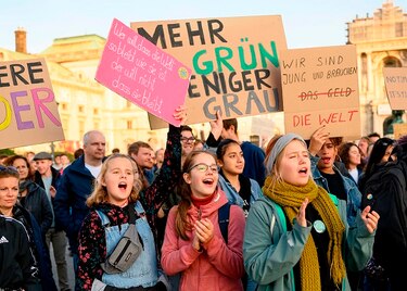 Millones de jóvenes hacen huelga global contra el cambio climático
