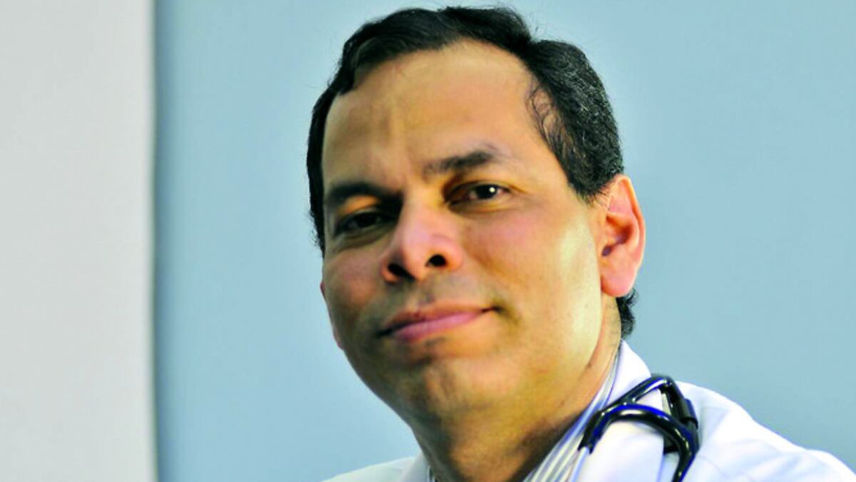 El médico oncólogo Omar Castillo Fernández. Cortesía