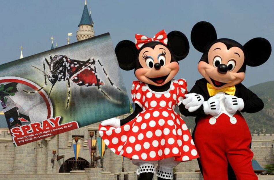 Parques de Disney y SeaWorld comienzan a regalar repelente contra mosquitos por temor al zika