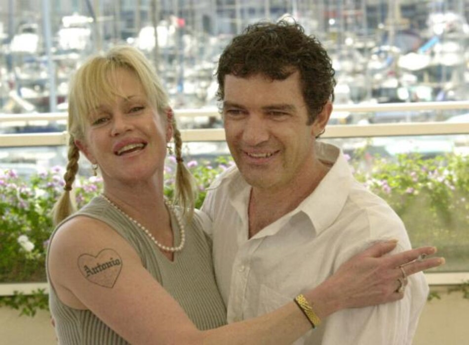 Melanie Griffith se borra tatuaje de Banderas