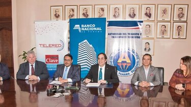 Banco Nacional de Panamá firma convenio con la ATTT