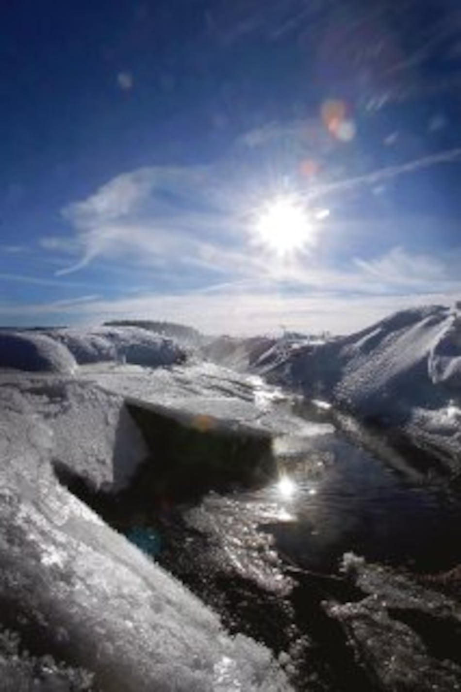 Norte de Europa se congela