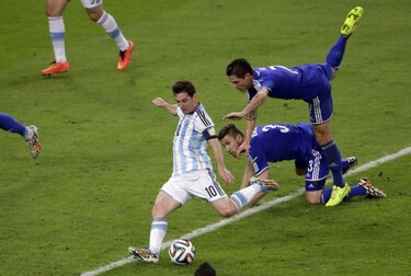 Messi lidera el triunfo de Argentina ante Bosnia