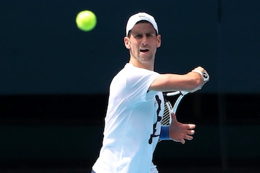 Novak Djokovic, primer cabeza de serie en el Open de Australia, pese a sus problemas de visado