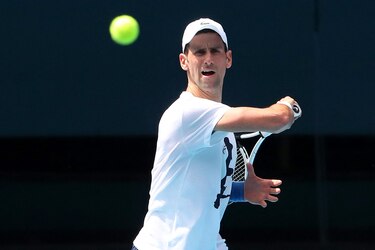 Novak Djokovic, primer cabeza de serie en el Open de Australia, pese a sus problemas de visado