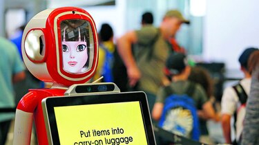 Robot aeroportuario